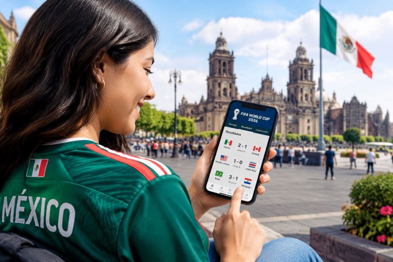 ¿Dónde consultar resultados del Mundial 2026 en la Ciudad de México?